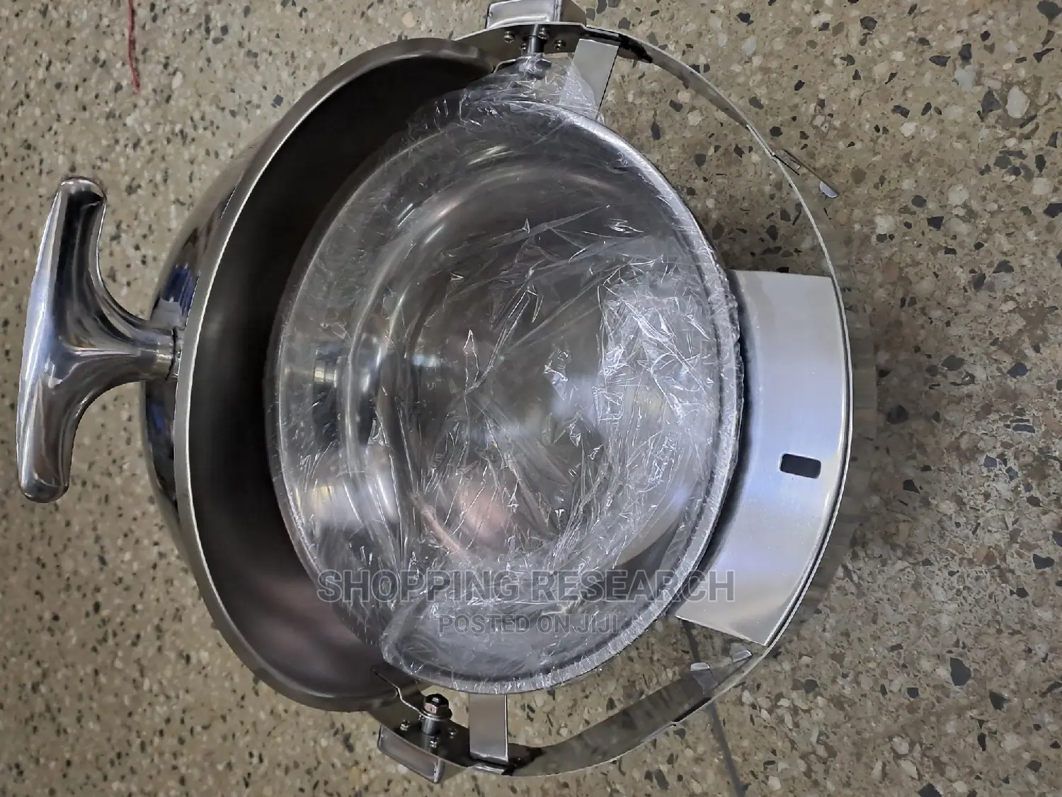 Roll-Top Round Chaffing Dishes-Stainless Steel
