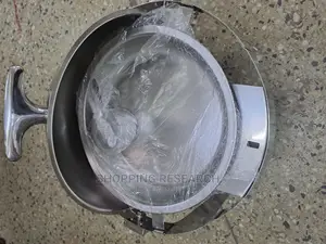 Roll-Top Round Chaffing Dishes-Stainless Steel