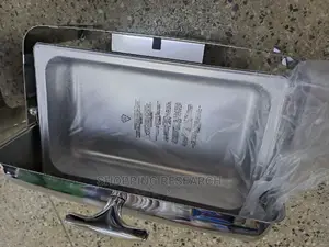 Roll-Top Chaffing Dish Rectangular With No Glass-Stainless