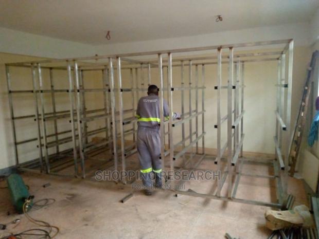 Mortuary Coldroom With Stainless Steel Rack Trolley Rollers - thumbnail 6