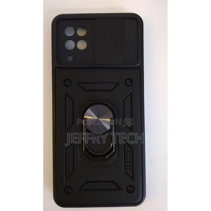 Samsung Galaxy A12 Case, Cover, CAM Protect, Double Armor -