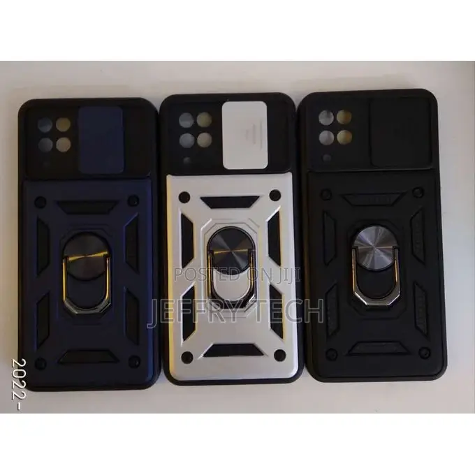 Samsung Galaxy A12 Case, Cover, CAM Protect, Double Armor -