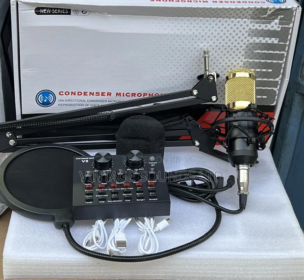 V8 Audio Interface Studio Podcast and Live-Streaming Set - thumbnail 2