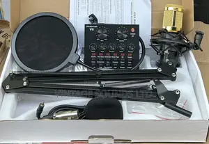 V8 Studio Podcast and Live-Streaming Set