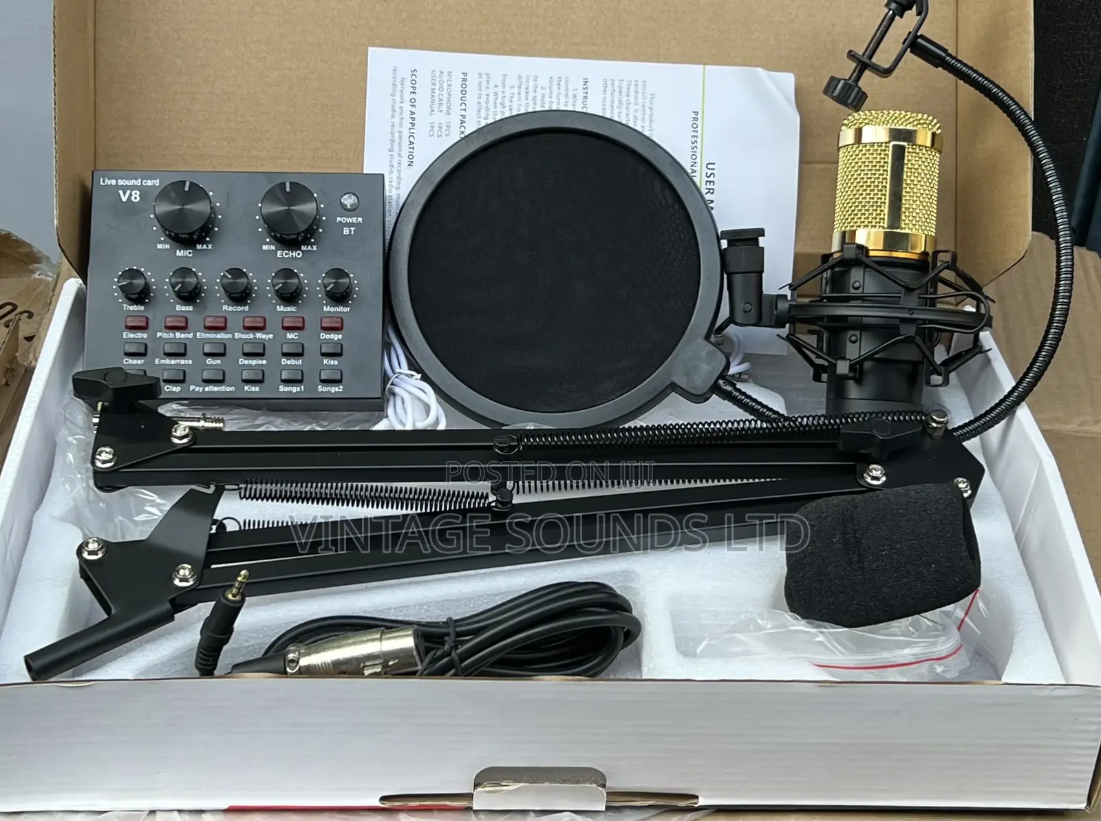 Studio Recording and Live-Streaming Set