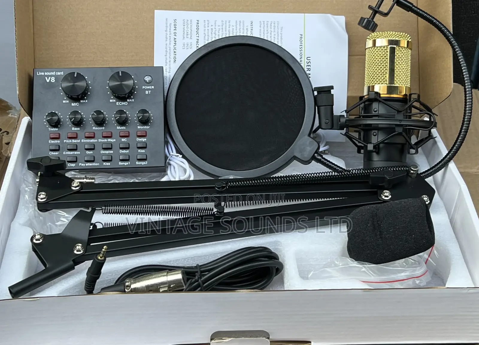 Studio Recording and Live-Streaming Set