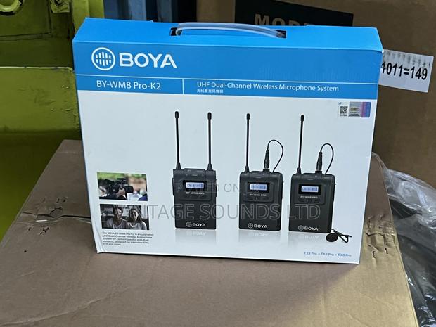 Boya by-Wm8 Pro- Dual Channel Camera Wireless Microphone - main view