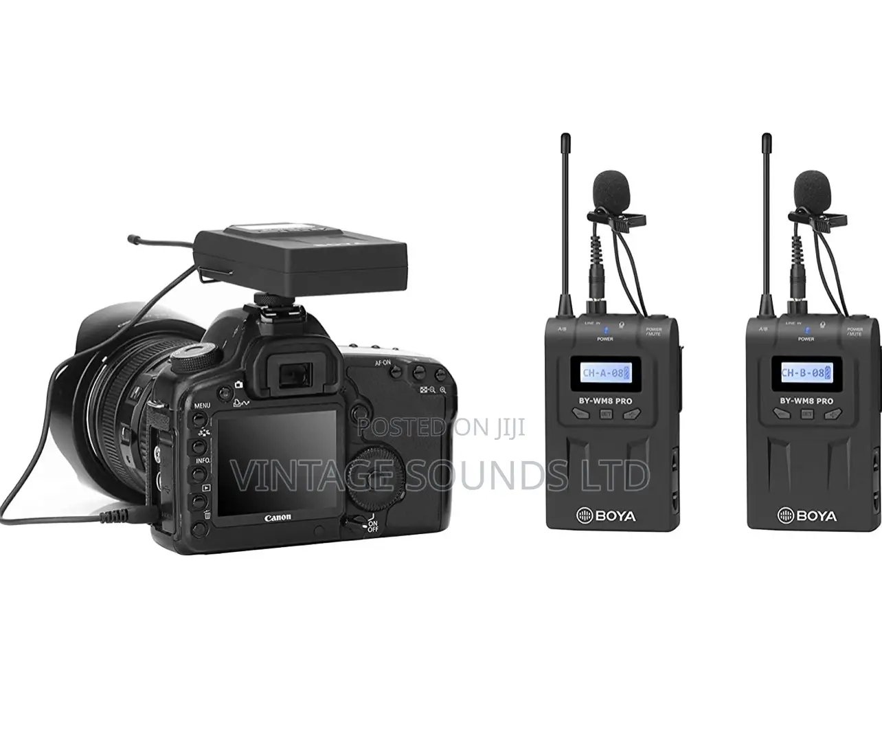 BOYA WM8 Pro K2 Camera Wireless Microphone
