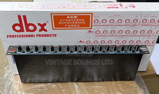 Dbx 166xl Dual Audio Sound Compressor Limiter Gate