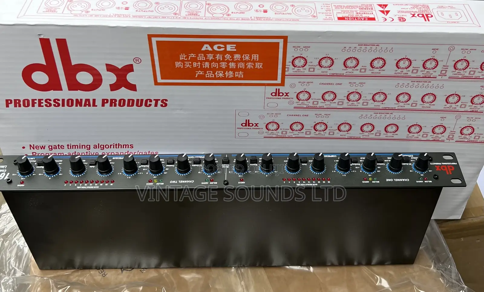 DBX 166xl Audio Sound Compressor Limiter Gate