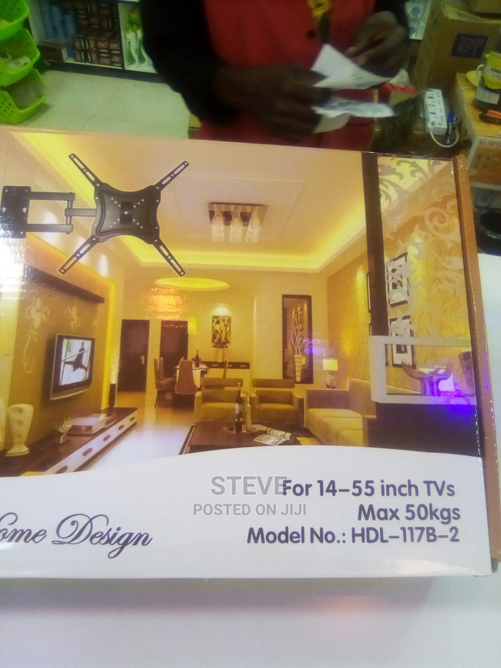 Full Motion Tv Wall Mount Brackets(Rotating Single Arm) Free