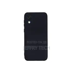 Samsung Galaxy A03 Core Silicone Phone Case(Black)
