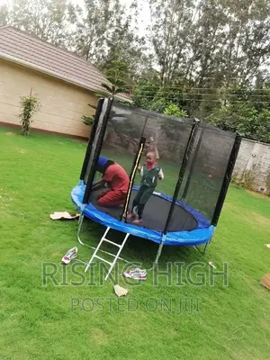 High Quality Brand New 8ft Trampolines.