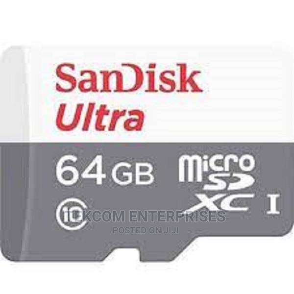 Sandisk Microsd CLASS 10 120MBPS 64GB Without Adapter - main view