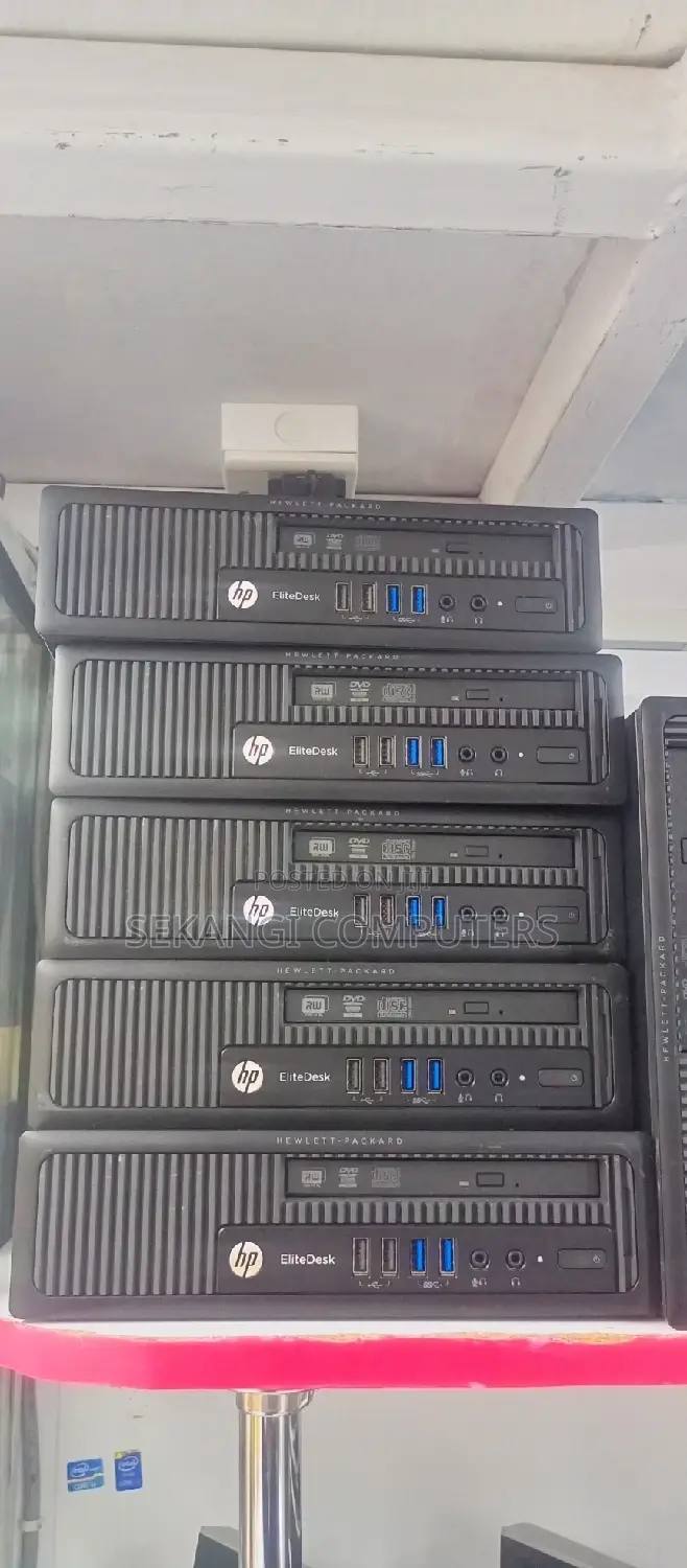Desktop Computer HP EliteDesk 800 8GB Intel Core I3 HDD 500GB