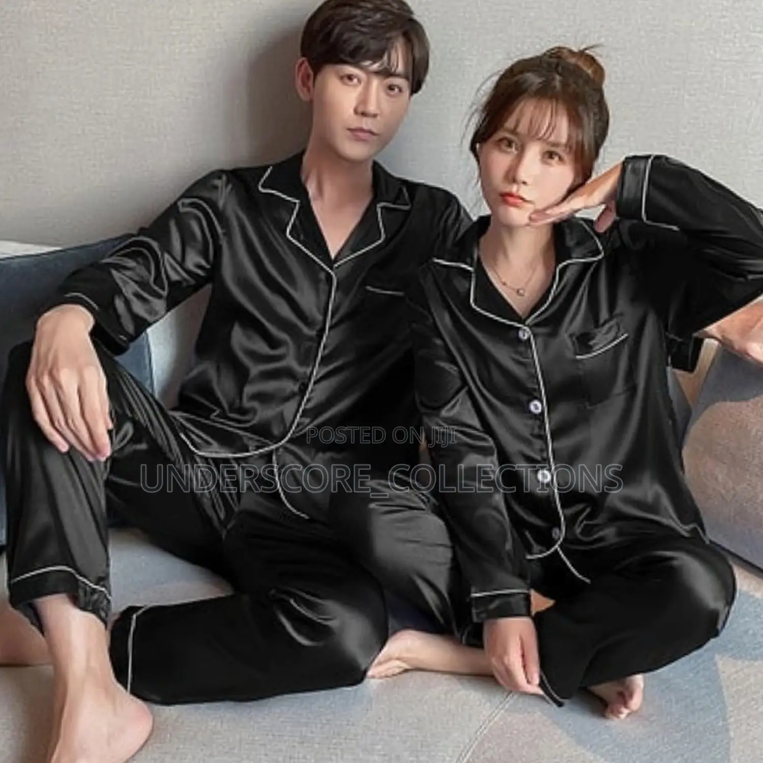 Plus Sizes Unisex Silk Pyjamas