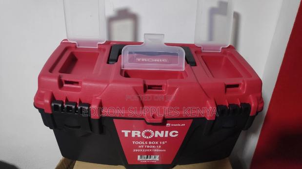 Tool Box 15" Tronic Toolbox Good Quality 15 Inch Tool Box - thumbnail 7
