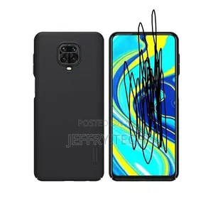 Redmi Note 9pro Case Cover (Black Hard Case)
