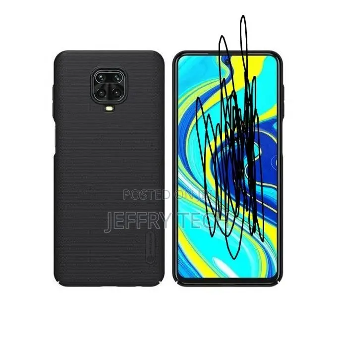 Redmi Note 9pro Case Cover (Black Hard Case)