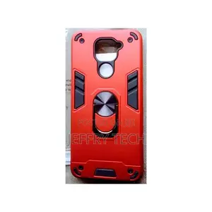 Ring Cover Phone Case for Redmi Note 9 Red