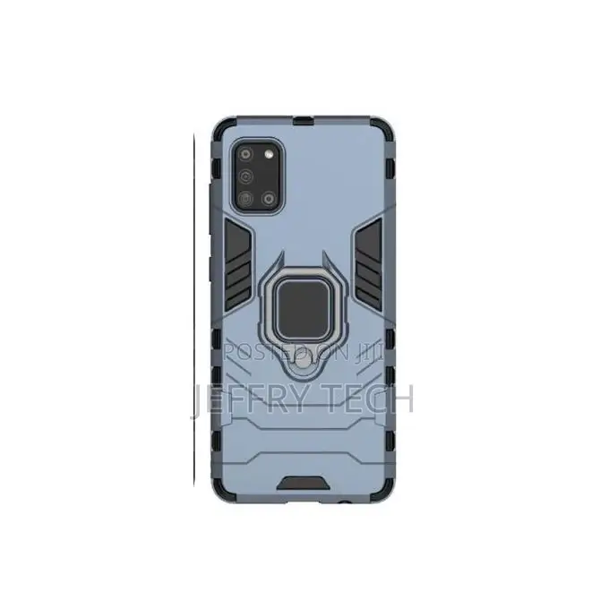 Ring Cover Phone Case for Samsung Galaxy A51 Blue
