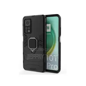 Ring Cover Phone Case for Redmi Note 10 Pro Max Black