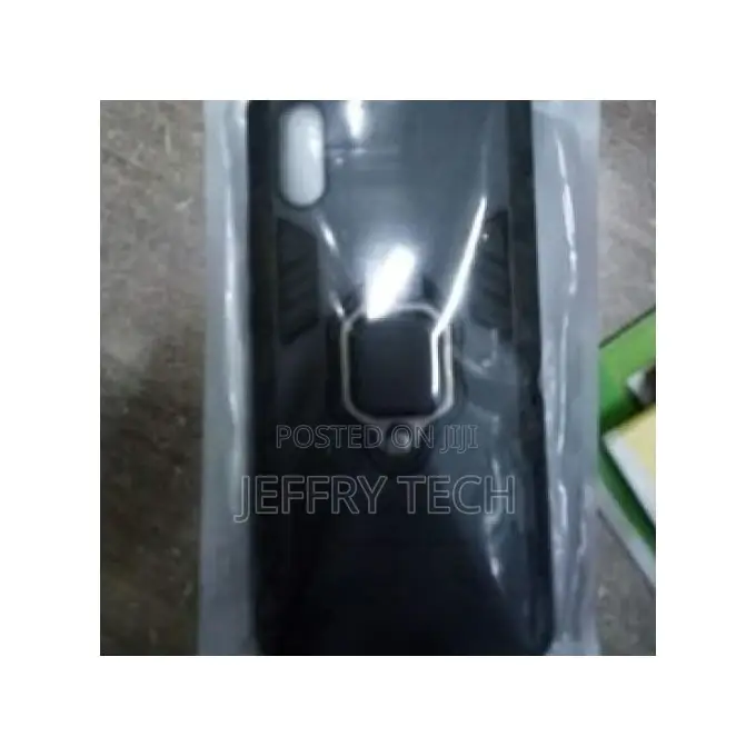 Ring Cover Phone Case for Redmi 9A Black