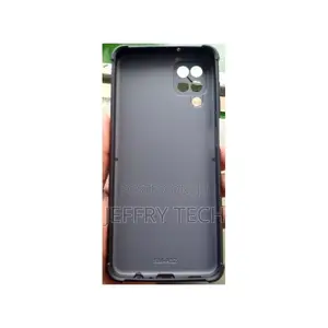 Silicon Cover Phone Case for Samsung Galaxy A12 Black