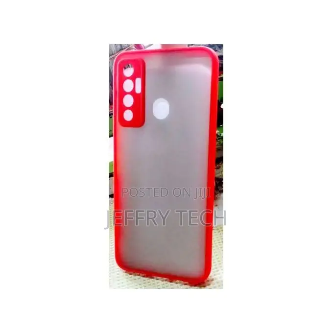 Hard Cover Phone Case for Tecno Spark 7p Red