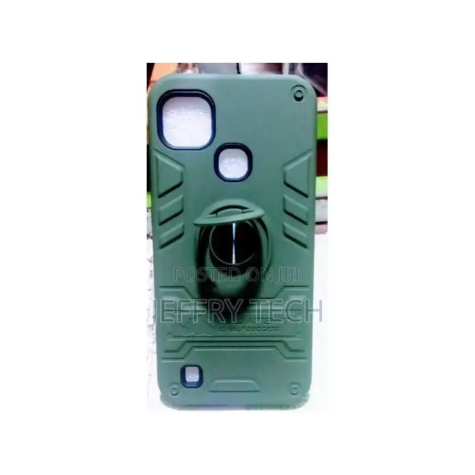 Ring Cover Phone Case for Infinix Smart HD 2021 Green