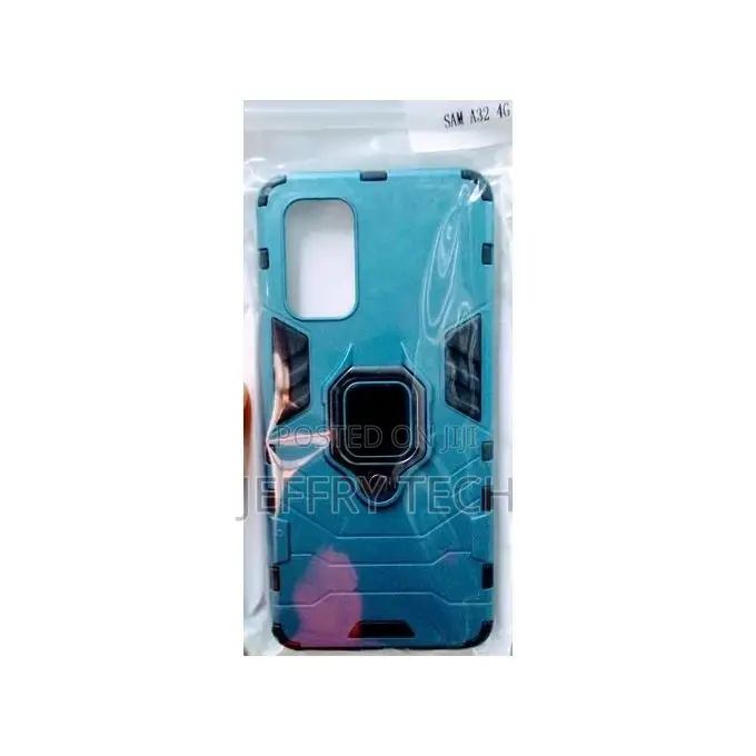 Ring Cover Phone Case for Redmi 9T Light Blue