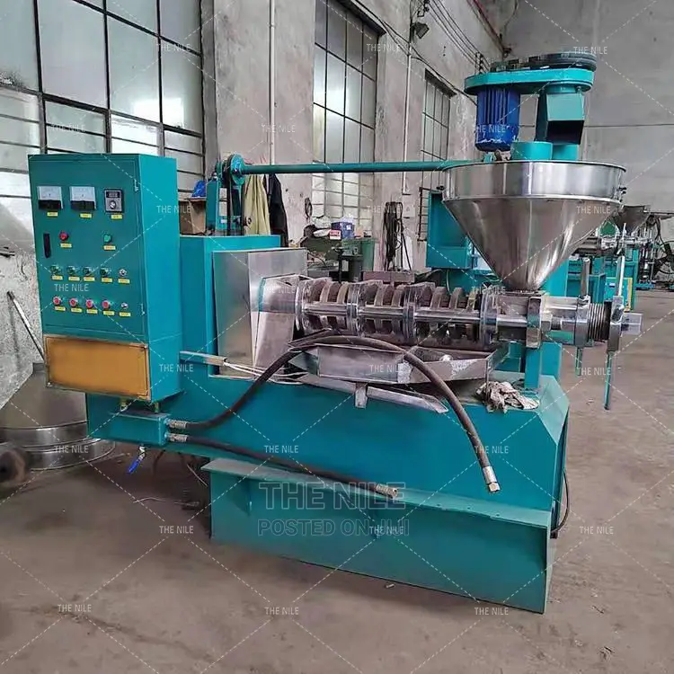 Model 100 Automatic Screw Oil Press