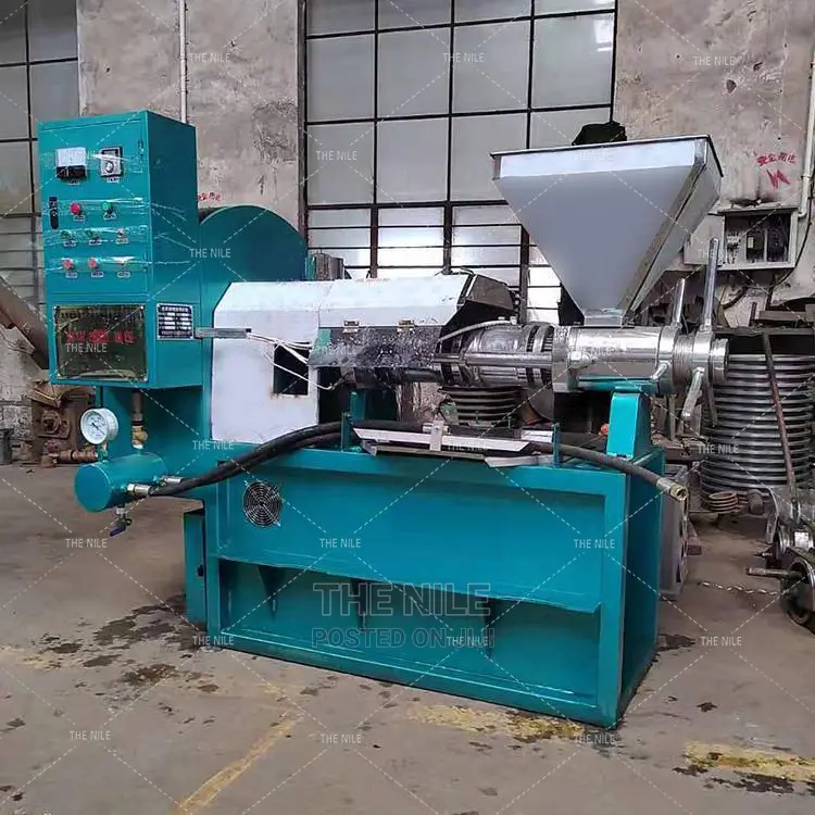 Model 100 Automatic Screw Oil Press