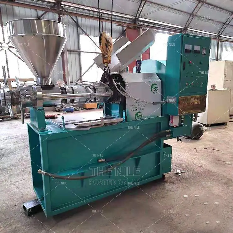 Model 100 Automatic Screw Oil Press