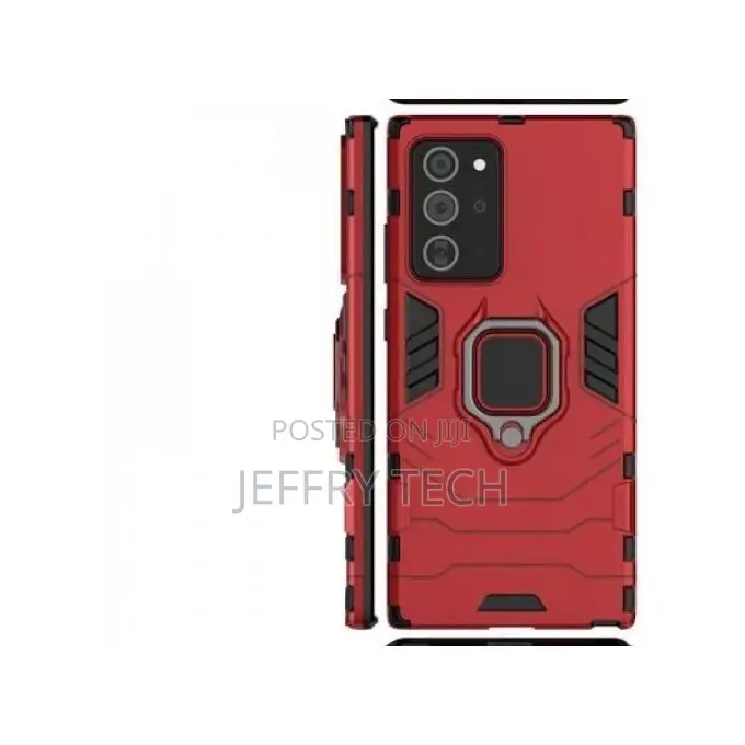 Ring Cover Phone Case for Samsung Galaxy Note 20 Ultra Red