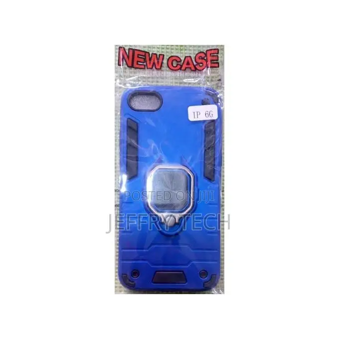 Ring Cover Phone Case for iPhone 6G Blue