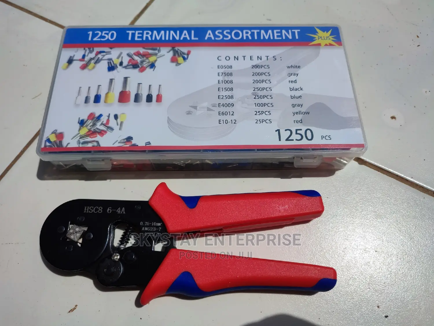 Wire Terminal Crimping Tool