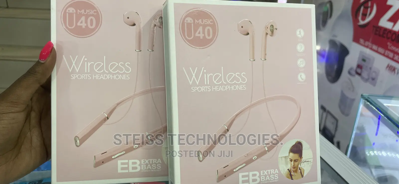 U40 Wireless Sports Neckbands.