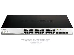 D-Link DGS-F1026P 250 Meter Support 24-Port 1000mbps