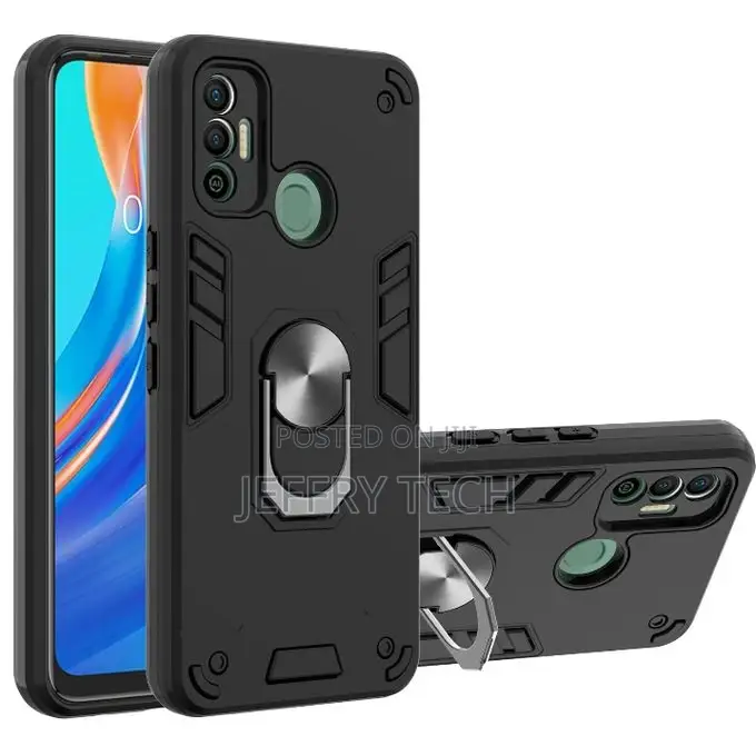 Generic Ring Case Heavy Duty Tecno Camon 18i