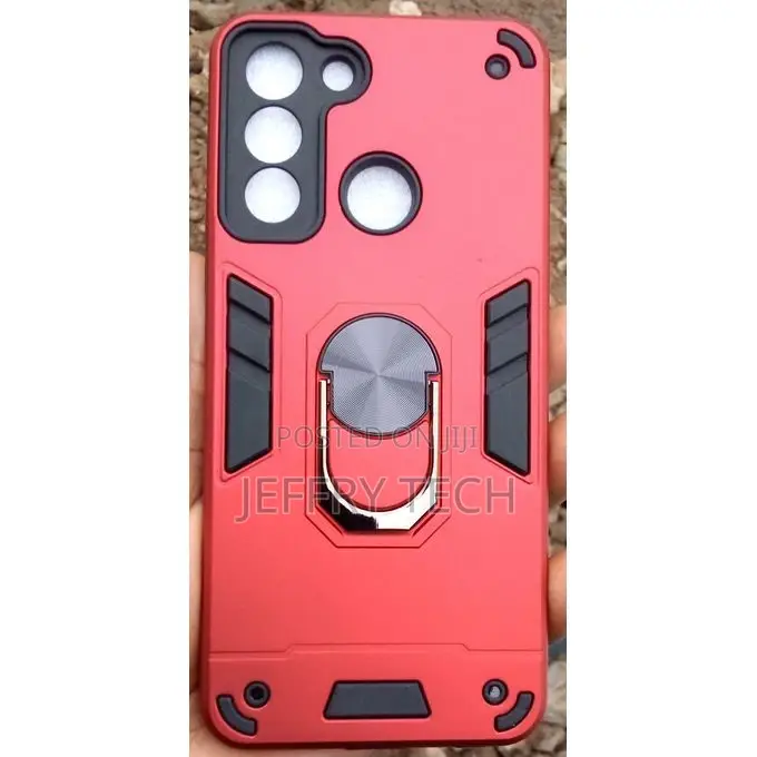 Heavy Duty Ring Case Tecno Pop 5 Pro