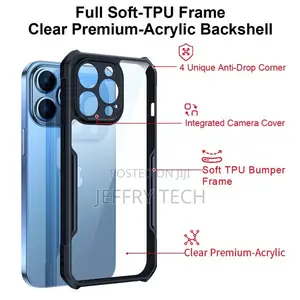 Hard Clear Case Cover for iPhone 12 Pro Max
