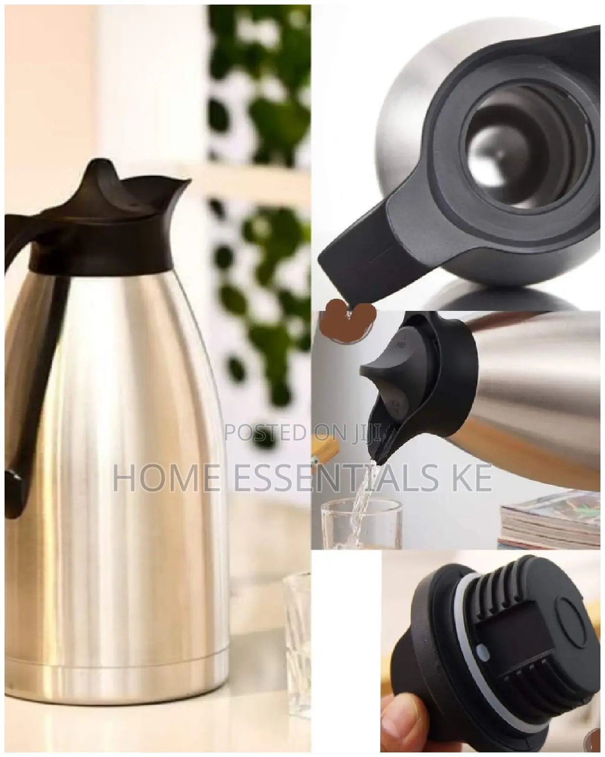 Unbreakable Stainless Steel Flask 2 & 3litres