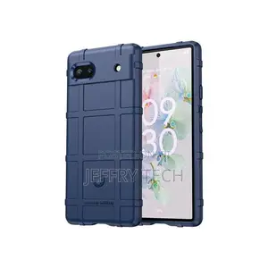 Black Amour Case for Google Pixel 6a Cover (Black Cover)