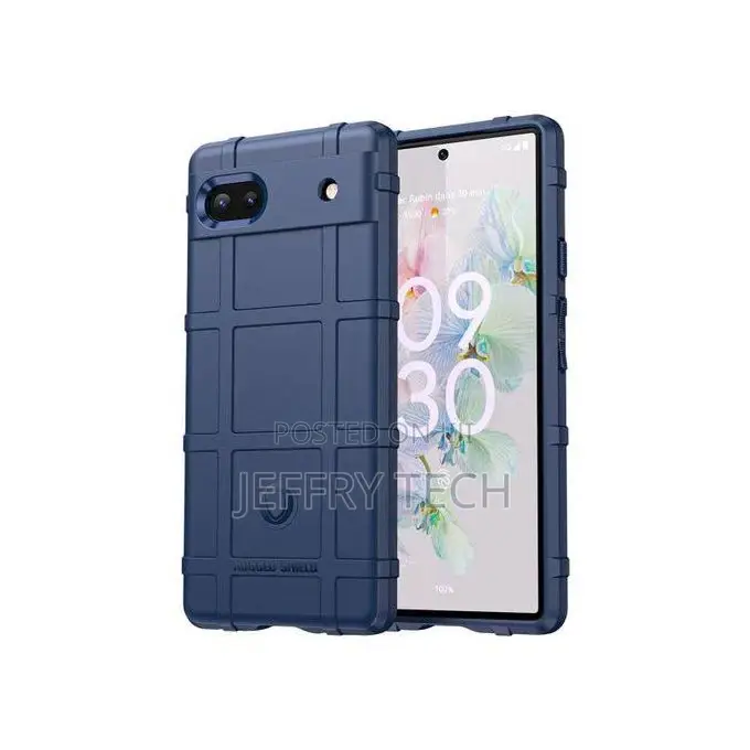 Black Amour Case for Google Pixel 6a Cover (Black Cover)