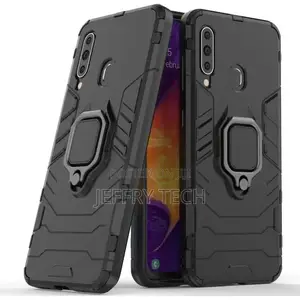 Case for Samsung A30 Case (Black Hard Cover)
