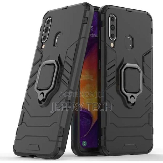 Case for Samsung A30 Case (Black Hard Cover) - main view