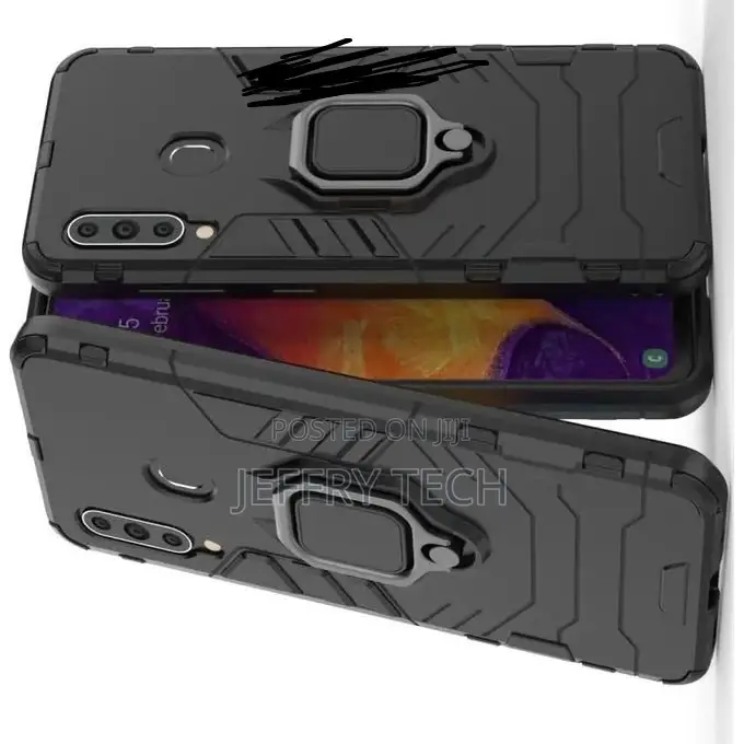 Case for Samsung A30 Case (Black Hard Cover)