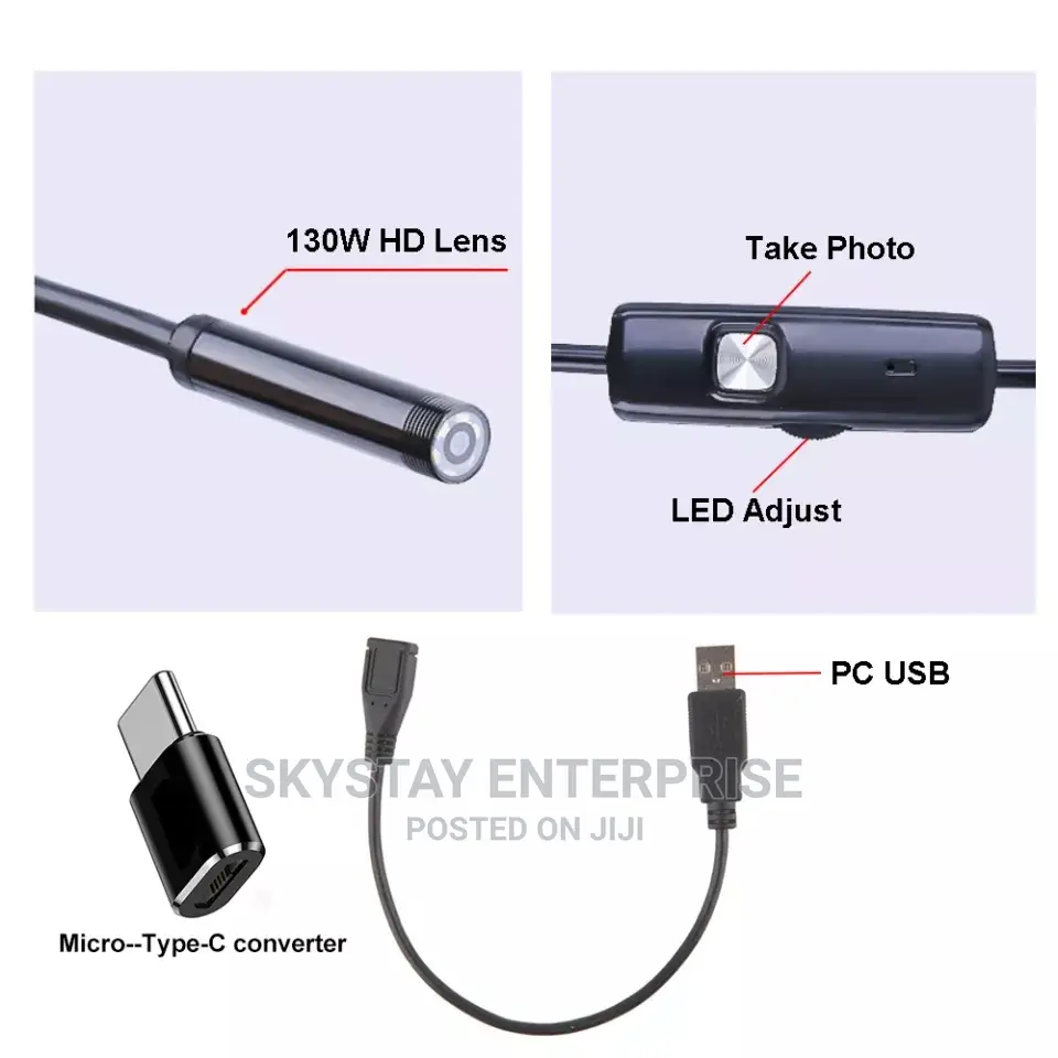Endoscope for Phone and Pc 2m Cable