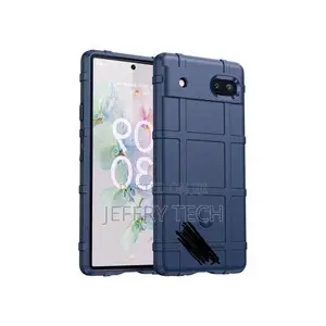 Black Amour Case for Google Pixel 6a Cover (Black Cover)